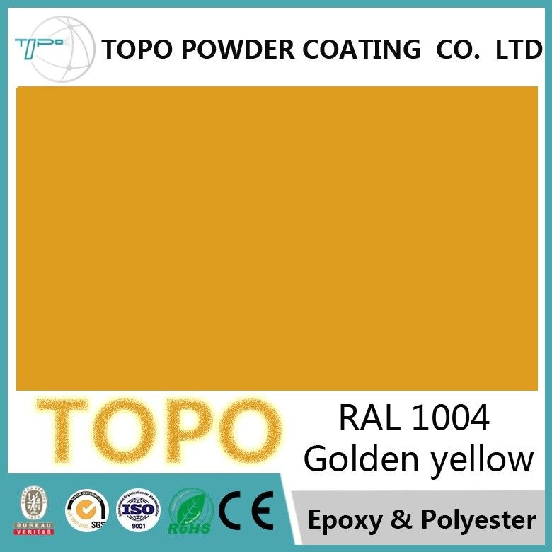 RAL 1004 Czysto-poliestrowa farba proszkowa dla przemysłu odpornego na warunki atmosferyczne